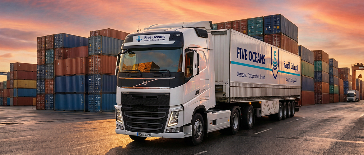 الشحن البري